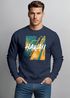 Sweatshirt Herren Hawaii Palme USA Tropical Rundhals-Pullover Fashion Streetwear Neverless®preview