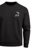Sweatshirt Herren Hirsch Wald-Tiere Print Logo Aufdruck Outdoor Fashion StreetstyleRundhals-Pullover Neverless®preview