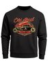 Sweatshirt Herren Hot Rod Auto Retro Car Vintage Rundhals-Pullover Neverless®preview