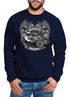 Sweatshirt Herren Hot Rod Rock n Roll Retro Rundhals-Pullover Neverless®preview