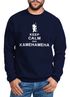 Sweatshirt Herren Keep Calm and Kamehameha Son Goku Dragonball Moonworks®preview