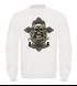 Sweatshirt Herren Kreuz mit Totenkopf Cross Skulls Rundhals-Pullover Neverless®preview