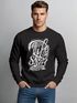 Sweatshirt Herren Life is too Short Rundhals-Pullover Neverless®preview