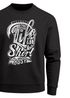 Sweatshirt Herren Life is too Short Rundhals-Pullover Neverless®preview