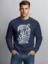 Sweatshirt Herren Life is too Short Rundhals-Pullover Neverless®preview