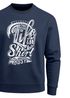 Sweatshirt Herren Life is too Short Rundhals-Pullover Neverless®preview