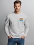 Sweatshirt Herren Logo Print Sommer Sonne Welle Strand Meer Rundhals-Pullover Fashion Streetwear Neverless®preview