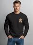 Sweatshirt Herren Logo Print Sparta-Helm Spartaner Gladiator Krieger Warrior Rundhals-Pullover Fashion Streetwear Neverless®preview