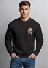 Sweatshirt Herren Logo Print Sparta-Helm Spartaner Gladiator Krieger Warrior Rundhals-Pullover Fashion Streetwear Neverless®preview