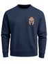 Sweatshirt Herren Logo Print Sparta-Helm Spartaner Gladiator Krieger Warrior Rundhals-Pullover Fashion Streetwear Neverless®preview