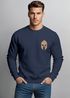 Sweatshirt Herren Logo Print Sparta-Helm Spartaner Gladiator Krieger Warrior Rundhals-Pullover Fashion Streetwear Neverless®preview
