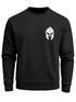 Sweatshirt Herren Logo Print Sparta-Helm Spartaner Gladiator Krieger Warrior Rundhals-Pullover Fashion Streetwear Neverless®preview