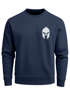 Sweatshirt Herren Logo Print Sparta-Helm Spartaner Gladiator Krieger Warrior Rundhals-Pullover Fashion Streetwear Neverless®preview