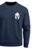 Sweatshirt Herren Logo Print Sparta-Helm Spartaner Gladiator Krieger Warrior Rundhals-Pullover Fashion Streetwear Neverless®preview