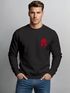 Sweatshirt Herren Logo Print Sparta-Helm Spartaner Gladiator Krieger Warrior Rundhals-Pullover Fashion Streetwear Neverless®preview