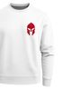Sweatshirt Herren Logo Print Sparta-Helm Spartaner Gladiator Krieger Warrior Rundhals-Pullover Fashion Streetwear Neverless®preview