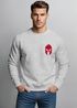 Sweatshirt Herren Logo Print Sparta-Helm Spartaner Gladiator Krieger Warrior Rundhals-Pullover Fashion Streetwear Neverless®preview