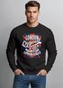 Sweatshirt Herren London Vintage England Großbritannien UK Flagge Rundhals-Pullover Neverless®preview