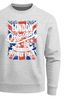 Sweatshirt Herren London Vintage England Großbritannien UK Flagge Rundhals-Pullover Neverless®preview