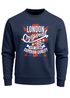 Sweatshirt Herren London Vintage England Großbritannien UK Flagge Rundhals-Pullover Neverless®preview