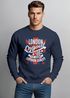Sweatshirt Herren London Vintage England Großbritannien UK Flagge Rundhals-Pullover Neverless®preview