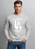 Sweatshirt Herren Los Angeles California LA Palme Rundhals-Pullover Neverless®preview