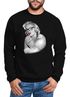 Sweatshirt Herren Marilyn Monroe Brille Tattoo Rundhals-Pullover Moonworks®preview