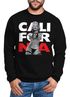 Sweatshirt Herren Marilyn Monroe California Pistole Rundhals-Pullover Moonworks®preview