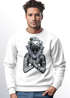 Sweatshirt Herren Marilyn Monroe Pistole Gun Gangster Rundhals-Pullover Moonworks®preview