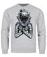 Sweatshirt Herren Marilyn Monroe Pistole Gun Gangster Rundhals-Pullover Moonworks®preview