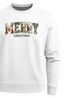 Sweatshirt Herren Merry Christmas Weihnachstpullover College Style Pullover mit Print Fashion Streetwear Neverless®preview