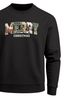 Sweatshirt Herren Merry Christmas Weihnachstpullover College Style Pullover mit Print Fashion Streetwear Neverless®preview