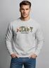 Sweatshirt Herren Merry Christmas Weihnachstpullover College Style Pullover mit Print Fashion Streetwear Neverless®preview