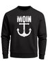 Sweatshirt Herren Moin Anker Retro Print Aufdruck Maritim Nordisch Rundhals-Pullover Fashion Streetwear Neverless®preview