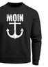 Sweatshirt Herren Moin Anker Retro Print Aufdruck Maritim Nordisch Rundhals-Pullover Fashion Streetwear Neverless®preview