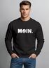 Sweatshirt Herren Moin Dialekt Norden Hamburg Anker Print Rundhals-Pullover Fashion Streetwear Neverless®preview