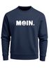 Sweatshirt Herren Moin Dialekt Norden Hamburg Anker Print Rundhals-Pullover Fashion Streetwear Neverless®preview