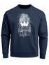 Sweatshirt Herren Moin Kapitän Bart Anker Nordisch Hamburg Rundhals-Pullover Fashion Streetwear Neverless®preview
