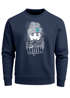 Sweatshirt Herren Moin Kapitän Bart Anker Nordisch Hamburg Rundhals-Pullover Fashion Streetwear Neverless®preview