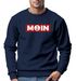 Sweatshirt Herren Moin norddeutsch Morgen Anker Rundhals-Pullover Neverless®preview