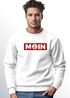 Sweatshirt Herren Moin norddeutsch Morgen Anker Rundhals-Pullover Neverless®preview