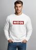 Sweatshirt Herren Moin norddeutsch Morgen Anker Rundhals-Pullover Neverless®preview