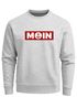 Sweatshirt Herren Moin norddeutsch Morgen Anker Rundhals-Pullover Neverless®preview