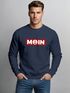 Sweatshirt Herren Moin norddeutsch Morgen Anker Rundhals-Pullover Neverless®preview