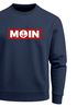 Sweatshirt Herren Moin norddeutsch Morgen Anker Rundhals-Pullover Neverless®preview