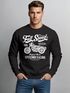 Sweatshirt Herren Motorrad Bike Retro Full Speed Rundhals-Pullover Neverless®preview