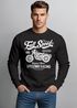 Sweatshirt Herren Motorrad Bike Retro Full Speed Rundhals-Pullover Neverless®preview