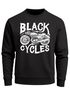 Sweatshirt Herren Motorrad Biker Vintage Retro Rundhals-Pullover Neverless®preview