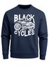 Sweatshirt Herren Motorrad Biker Vintage Retro Rundhals-Pullover Neverless®preview