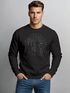 Sweatshirt Herren Odin Ragnar Gott Nordisch Runen Valhalla Wikinger Nordmänner Pullover Neverless®preview